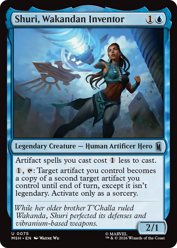 Shuri, Wakandan Inventor (msh)