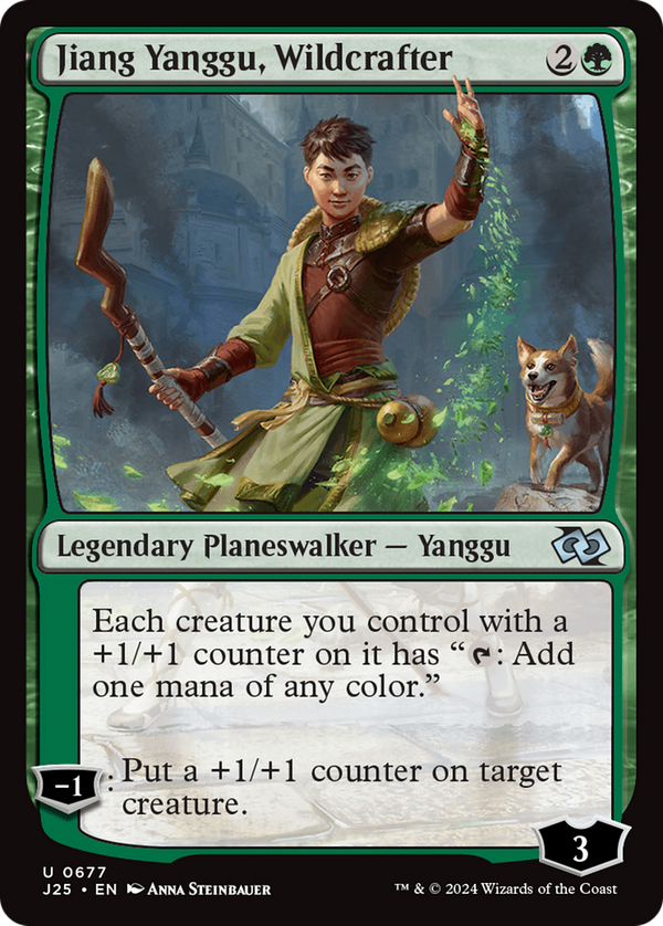 Jiang Yanggu, Wildcrafter (j25)