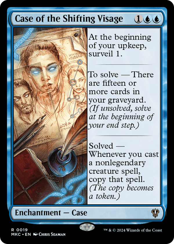 Case of the Shifting Visage (mkc)