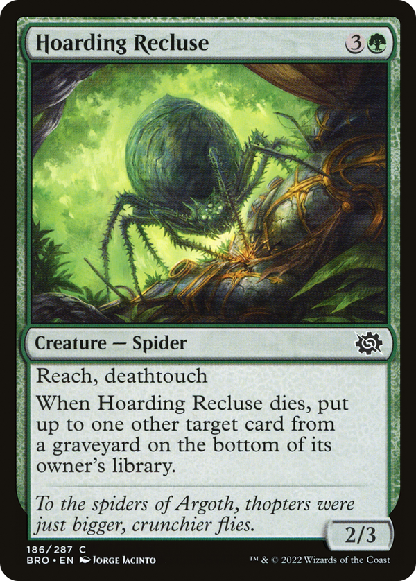 Hoarding Recluse (bro)
