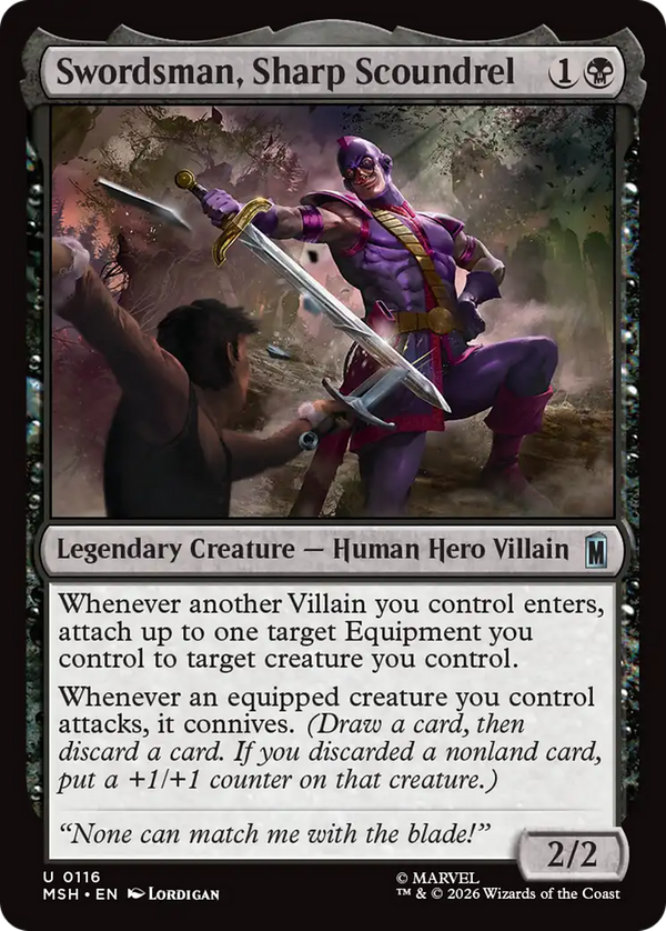 Swordsman, Sharp Scoundrel (msh)