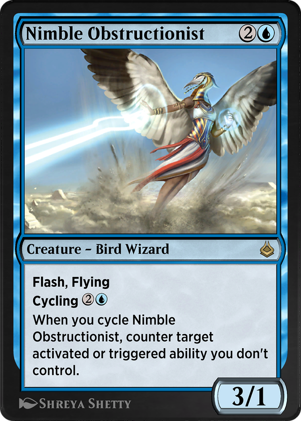 Nimble Obstructionist (akr)