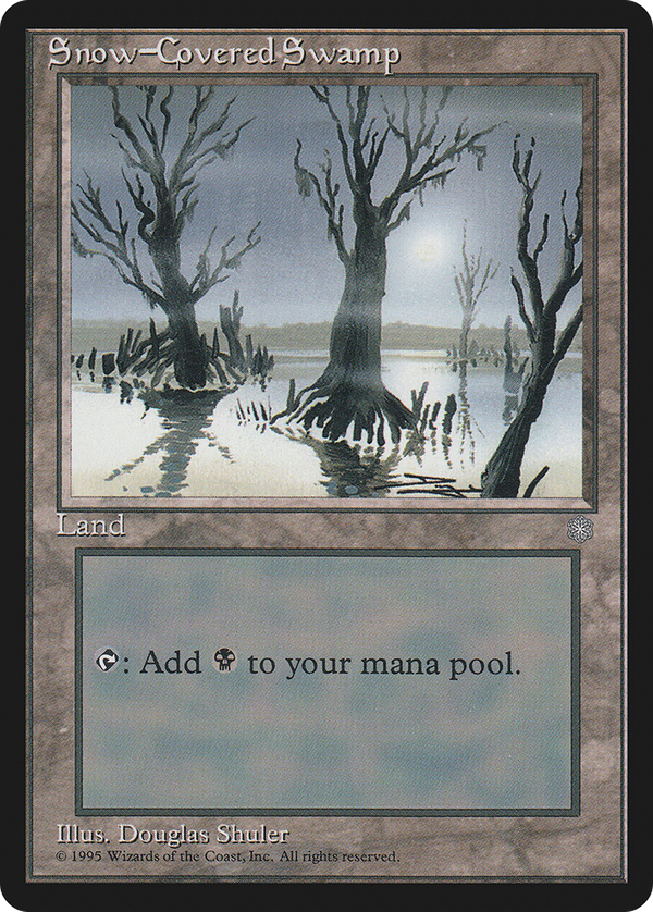 Snow-Covered Swamp (ice)
