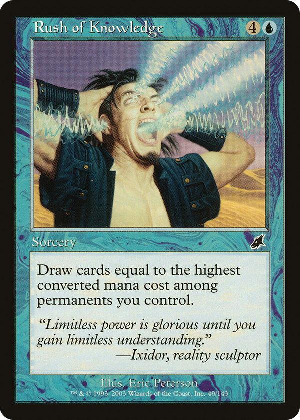 Rush of Knowledge (scg)