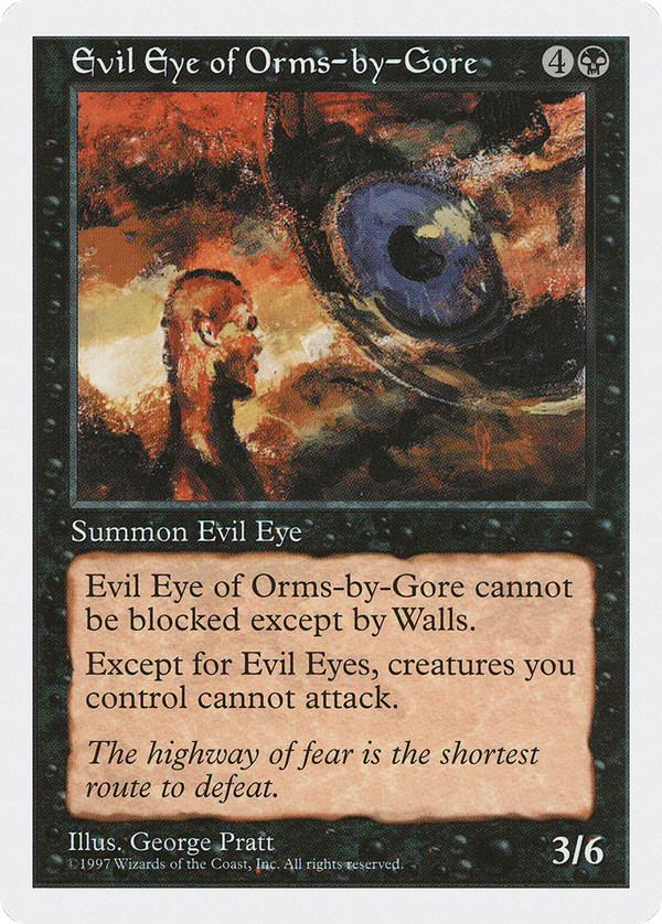Evil Eye of Orms-by-Gore (5ed)