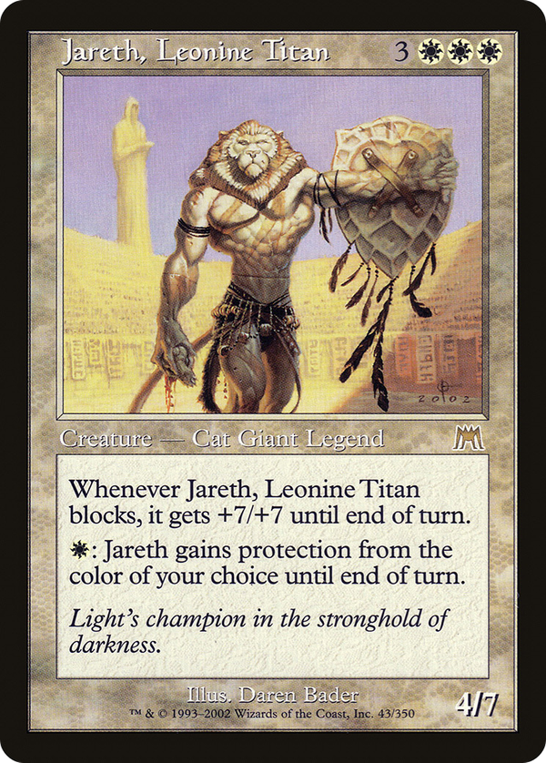 Jareth, Leonine Titan (ons)