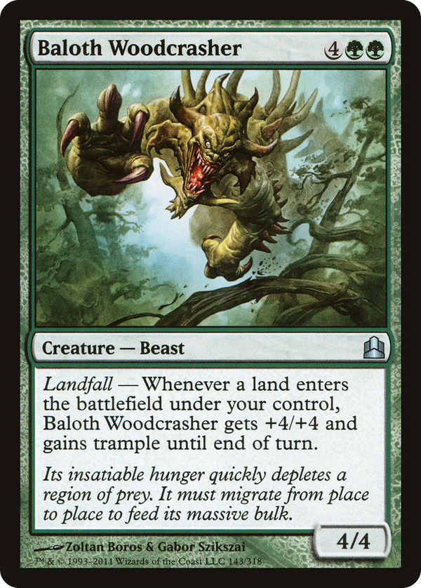 Baloth Woodcrasher (cmd)