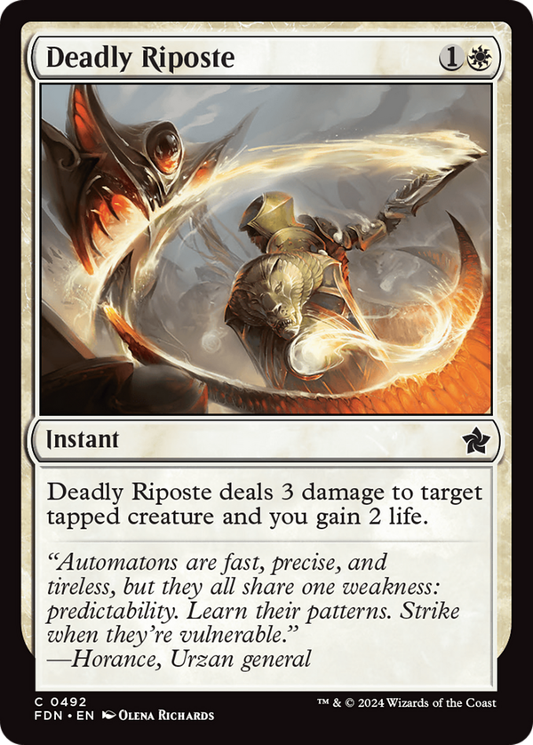 Deadly Riposte (fdn)