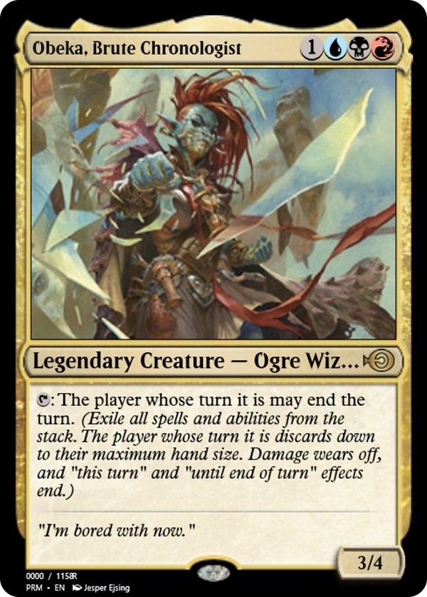 Obeka, Brute Chronologist (prm)