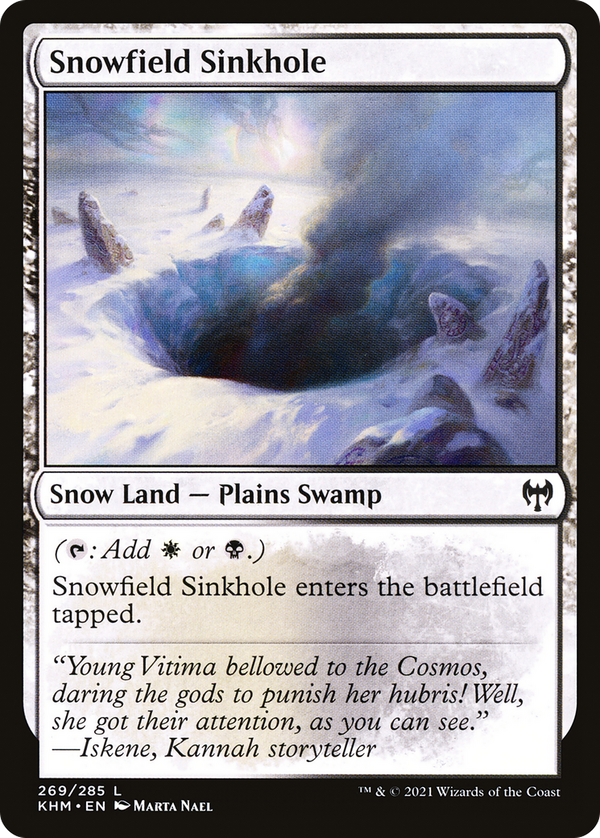 Snowfield Sinkhole (khm)