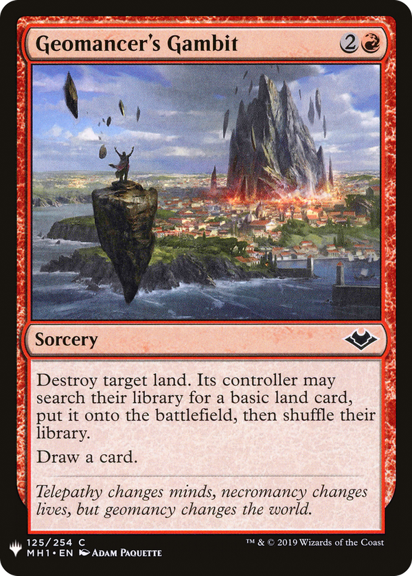 Geomancer's Gambit (plst)