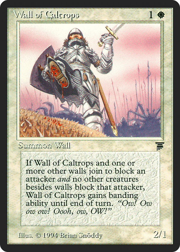 Wall of Caltrops (leg)