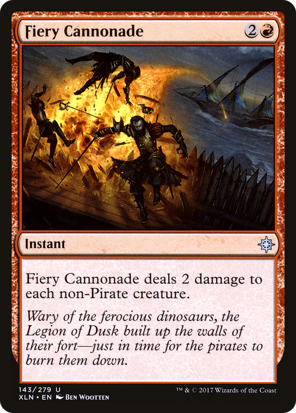 Fiery Cannonade (xln)