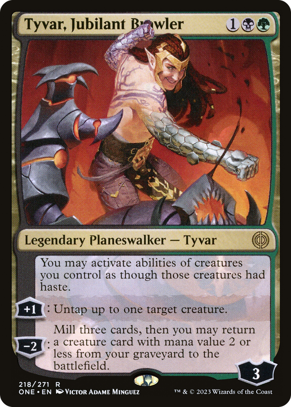Tyvar, Jubilant Brawler (one)