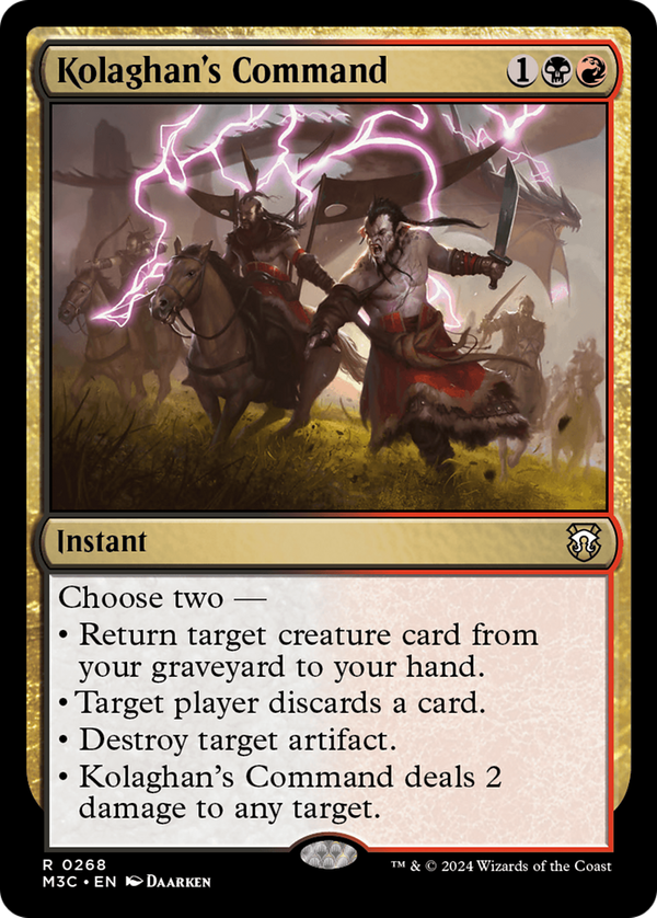Kolaghan's Command (m3c)