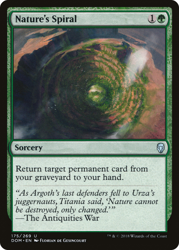 Nature's Spiral (dom)