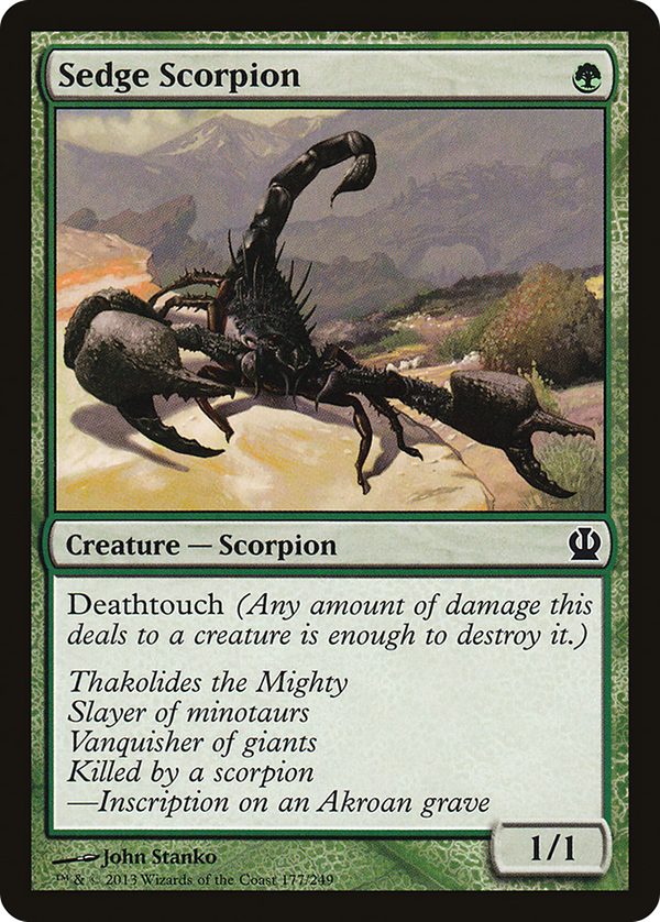Sedge Scorpion (ths)