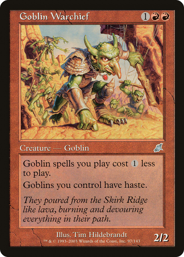 Goblin Warchief (scg)