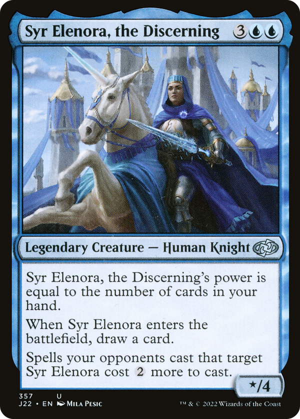 Syr Elenora, the Discerning (j22)