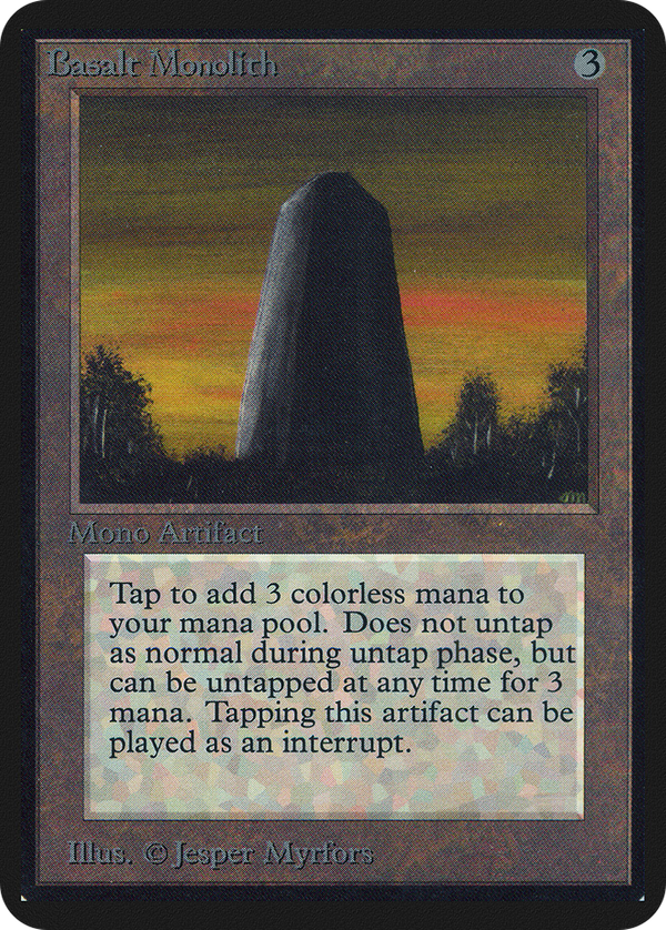 Basalt Monolith (lea)