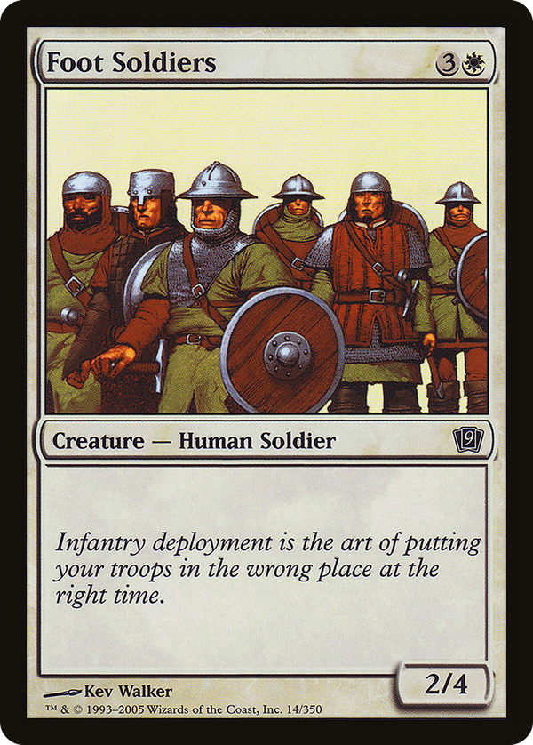 Foot Soldiers (9ed)