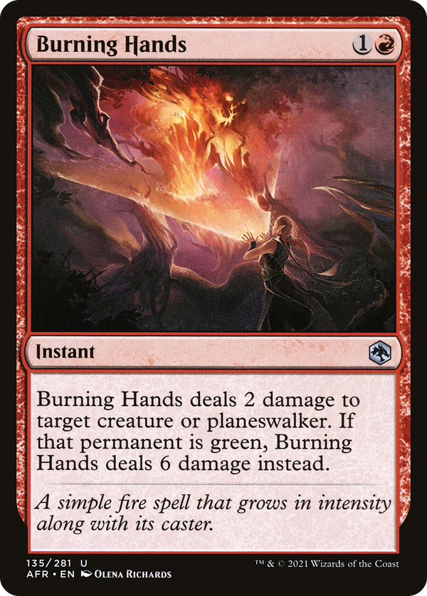Burning Hands (afr)