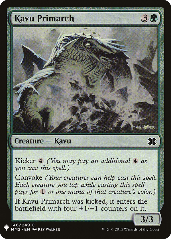 Kavu Primarch (plst)