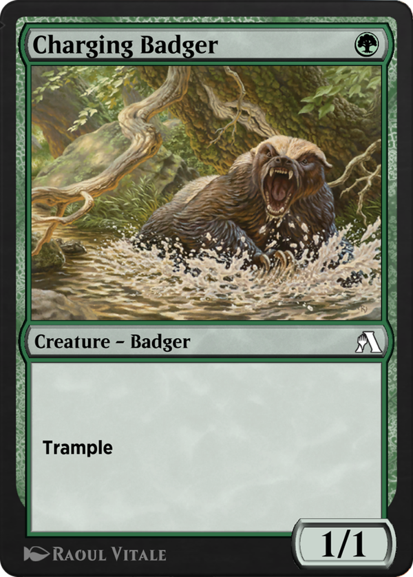 Charging Badger (anb)