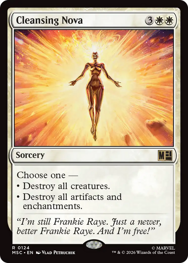Cleansing Nova (msc)