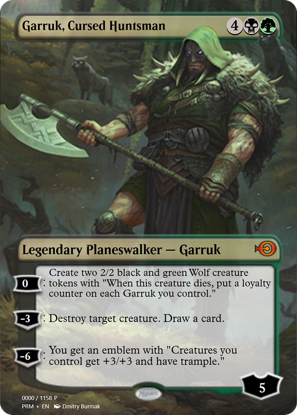 Garruk, Cursed Huntsman (prm)