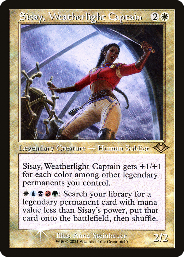 Sisay, Weatherlight Captain (h1r)