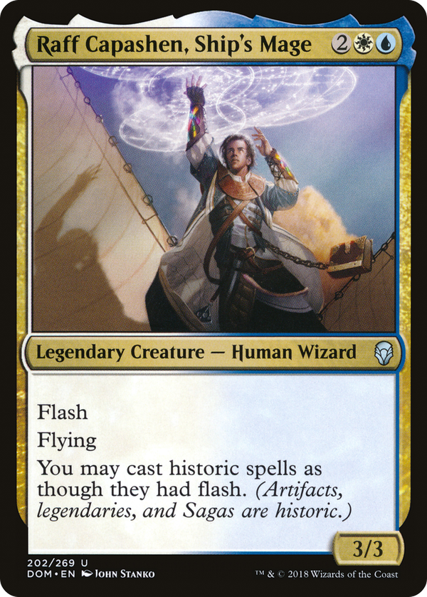 Raff Capashen, Ship's Mage (dom)