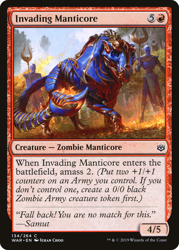 Invading Manticore (war)
