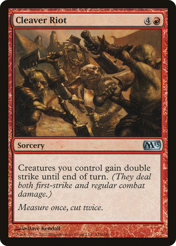 Cleaver Riot (m13)