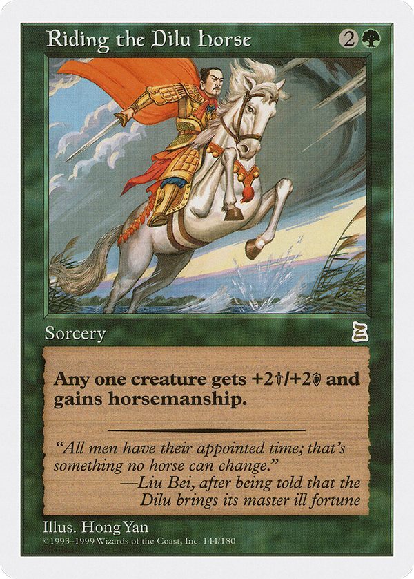 Riding the Dilu Horse (ptk)