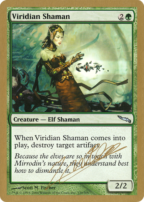 Viridian Shaman (wc04)