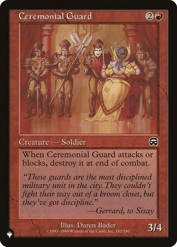Ceremonial Guard (plst)