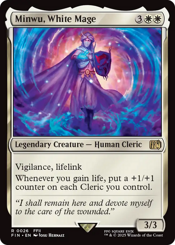 Minwu, White Mage (fin)