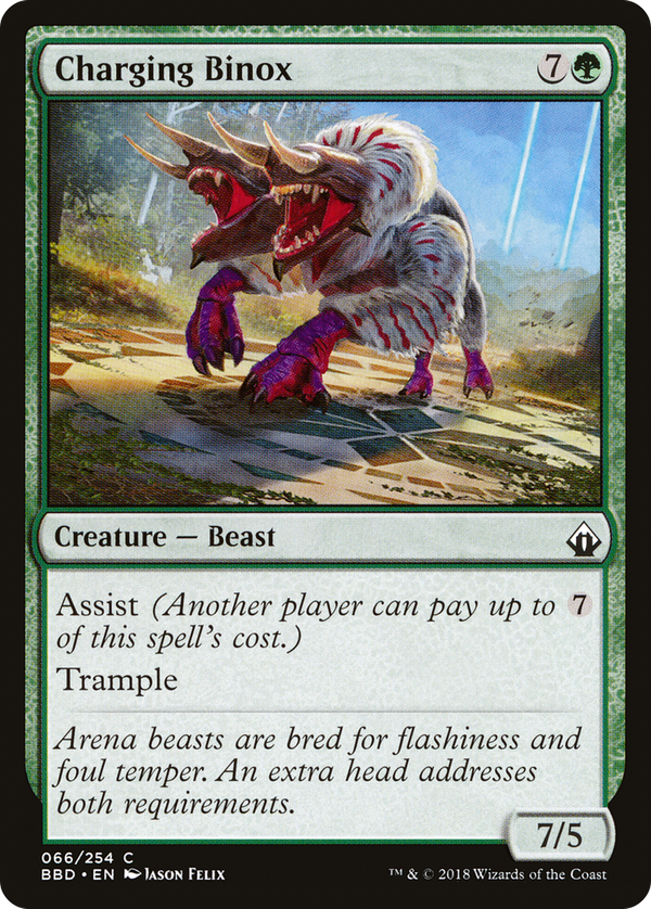 Charging Binox (bbd)