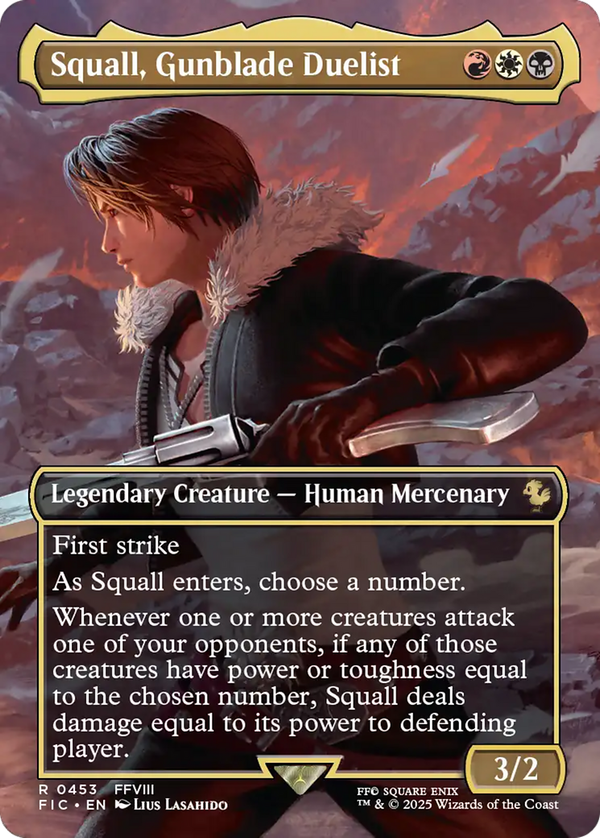 Squall, Gunblade Duelist (fic)