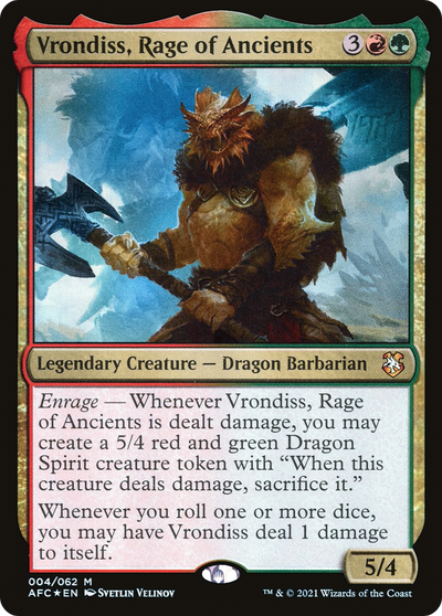 Vrondiss, Rage of Ancients