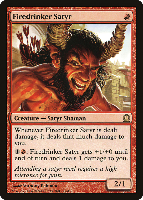 Firedrinker Satyr (ths)
