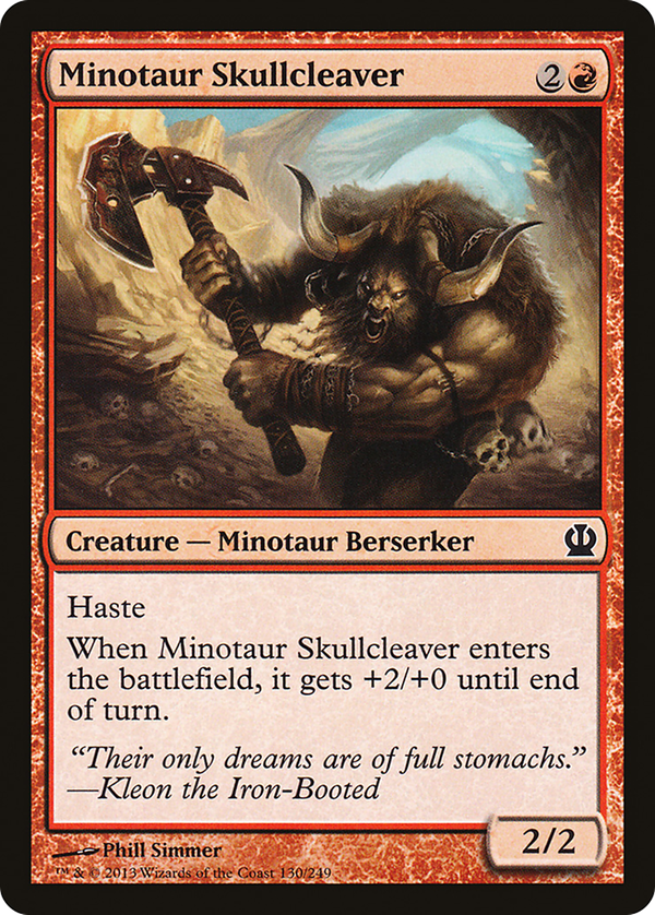 Minotaur Skullcleaver (ths)