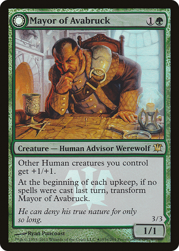 Mayor of Avabruck // Howlpack Alpha (pisd)