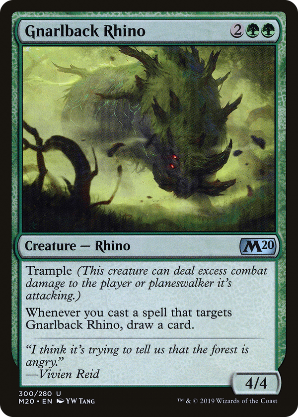 Gnarlback Rhino (m20)
