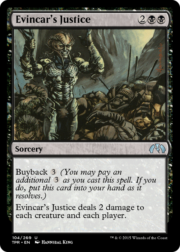 Evincar's Justice (tpr)