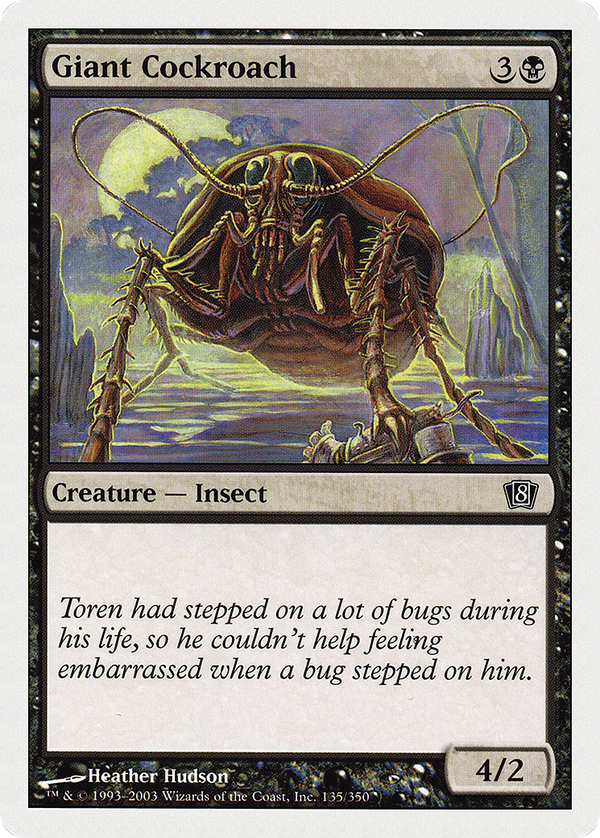 Giant Cockroach (8ed)