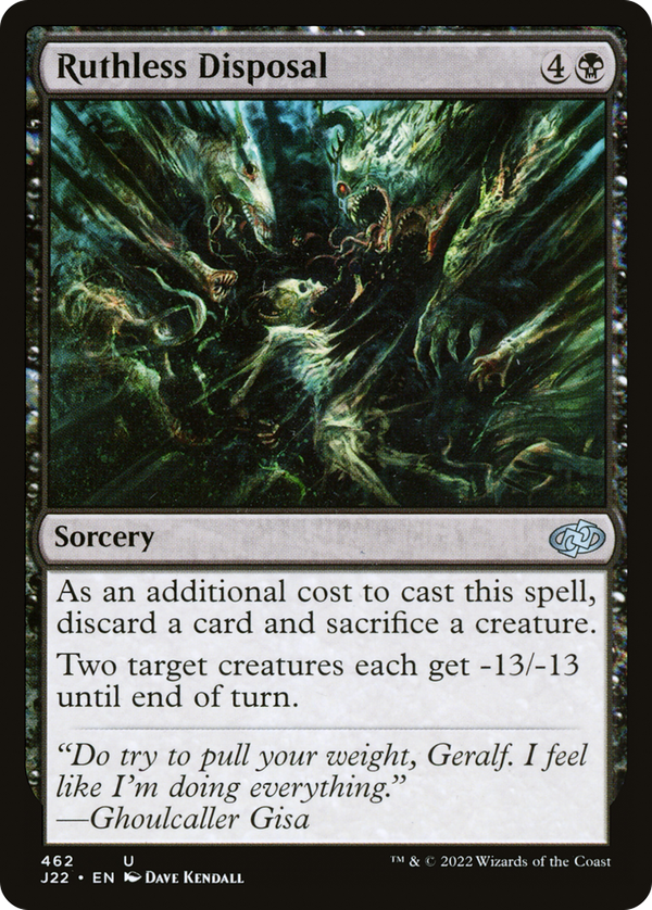 Ruthless Disposal (j22)