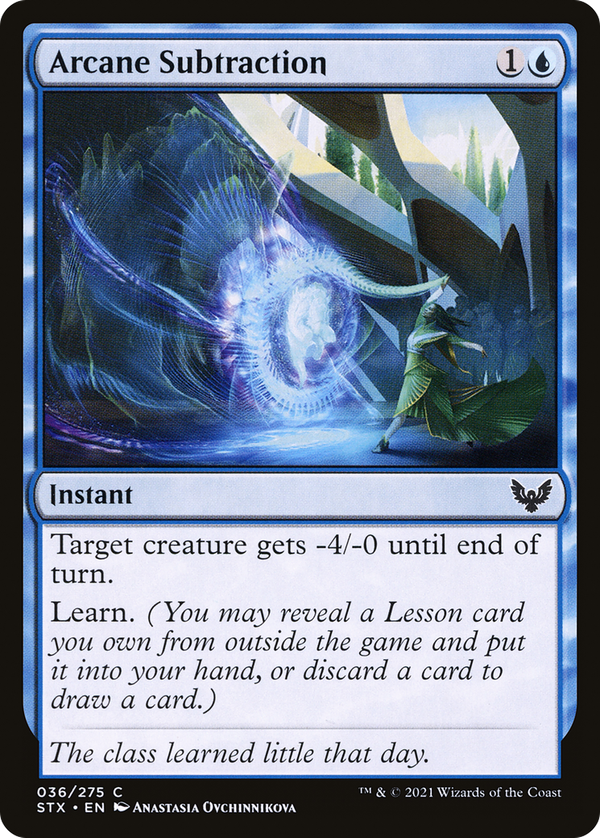 Arcane Subtraction (stx)