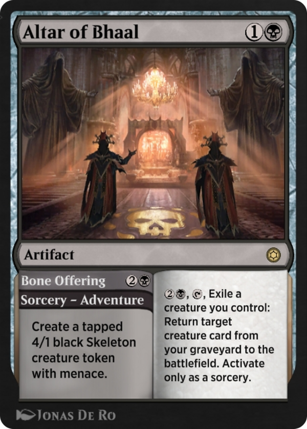 Altar of Bhaal // Bone Offering (hbg)